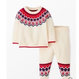 Hanna Andersson Baby Holiday Sweater set